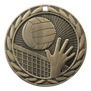 FE Iron Volleyball Medals - AndersonTrophy.com