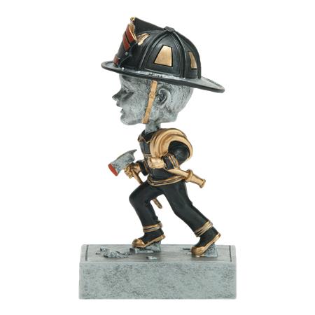 Fireman Bobblehead Resin - AndersonTrophy.com