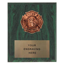 First Responder Fire Department Badge Plaque - AndersonTrophy.com