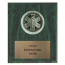 First Responder Medical Star of Life Plaque - AndersonTrophy.com