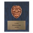 First Responder Police Department Badge Plaque - AndersonTrophy.com