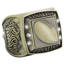 Football Finalist Ring - Antique Finish - AndersonTrophy.com