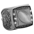Football Finalist Ring - Antique Finish - AndersonTrophy.com