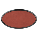 Framed Laserable Leatherette Name Badge - Oval - 3.00" x 1.50" - AndersonTrophy.com