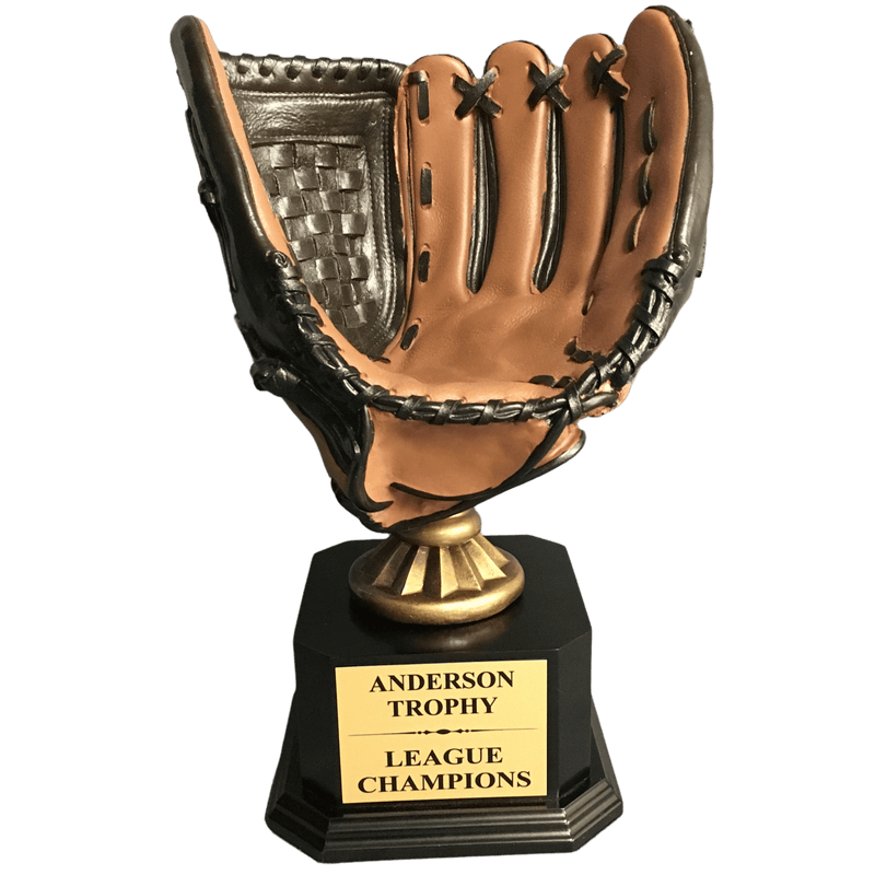 Full Color Champions Baseball Trophy on Black Base - AndersonTrophy.com
