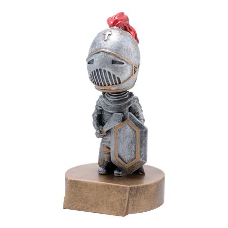 Full Color Knight Bobblehead Resin - AndersonTrophy.com