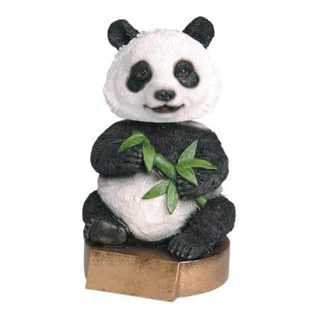 Full Color Panda Bobblehead Resin - AndersonTrophy.com