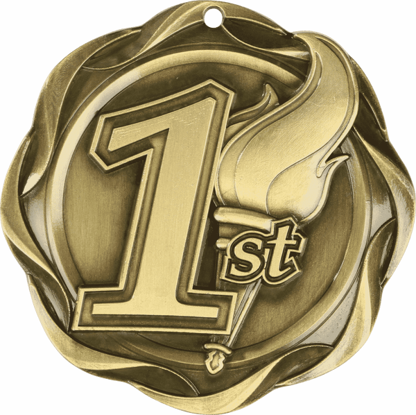 Fusion 1st Place Medal - AndersonTrophy.com