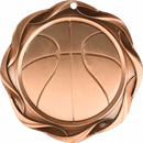 Fusion Basketball Themed Medal - AndersonTrophy.com
