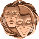 Fusion Drama Themed Medal - AndersonTrophy.com