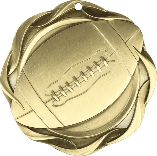 Fusion Football Themed Medal - AndersonTrophy.com