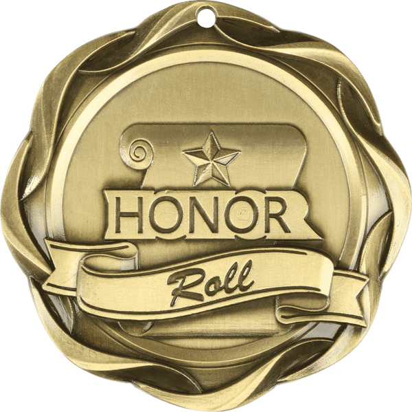 Fusion Honor Roll Themed Medal - AndersonTrophy.com