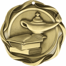 Fusion Lamp of Knowledge Themed Medal - AndersonTrophy.com