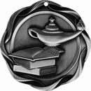 Fusion Lamp of Knowledge Themed Medal - AndersonTrophy.com