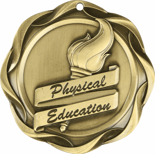 Fusion Physical Education Themed Medal - AndersonTrophy.com