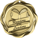 Fusion Readers are Leaders Themed Medal - AndersonTrophy.com
