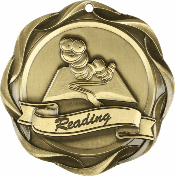 Fusion Reading Themed Medal - AndersonTrophy.com