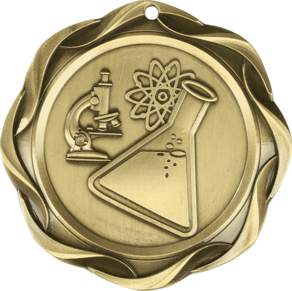 Fusion Science Themed Medal - AndersonTrophy.com