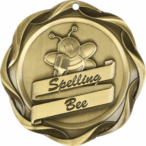 Fusion Spelling Bee Themed Medal - AndersonTrophy.com