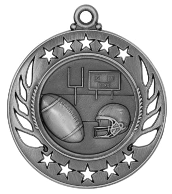 GM1 Football Themed Medal - AndersonTrophy.com