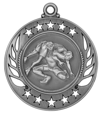 GM1 Wrestling Themed Medal - AndersonTrophy.com
