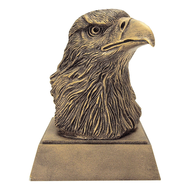 Gold Eagle Head Resin - AndersonTrophy.com