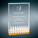 Gold Mirage Series Acrylic Award - AndersonTrophy.com