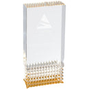 Gold Tribute Series Acrylic Award - AndersonTrophy.com