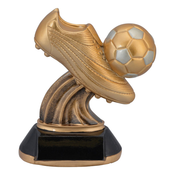 Golden Cleat Soccer Resin - AndersonTrophy.com