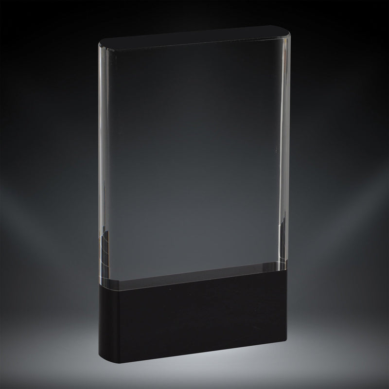 Granada Crystal Award - Black - AndersonTrophy.com