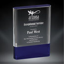 Granada Crystal Award - Blue - AndersonTrophy.com