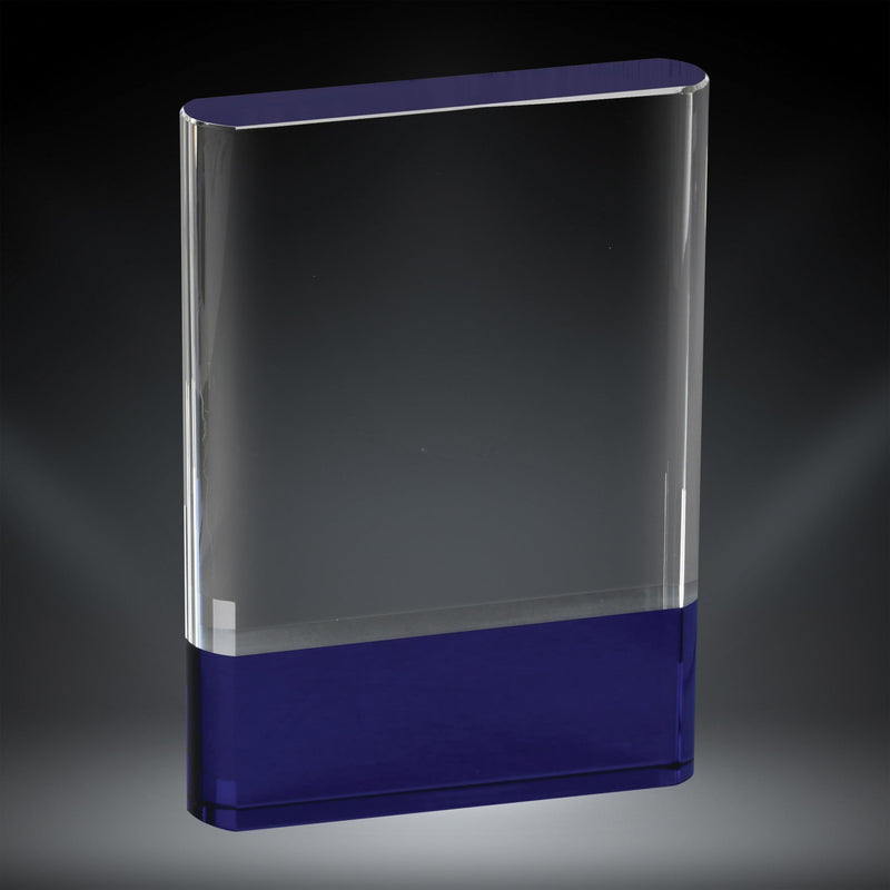 Granada Crystal Award - Blue - AndersonTrophy.com