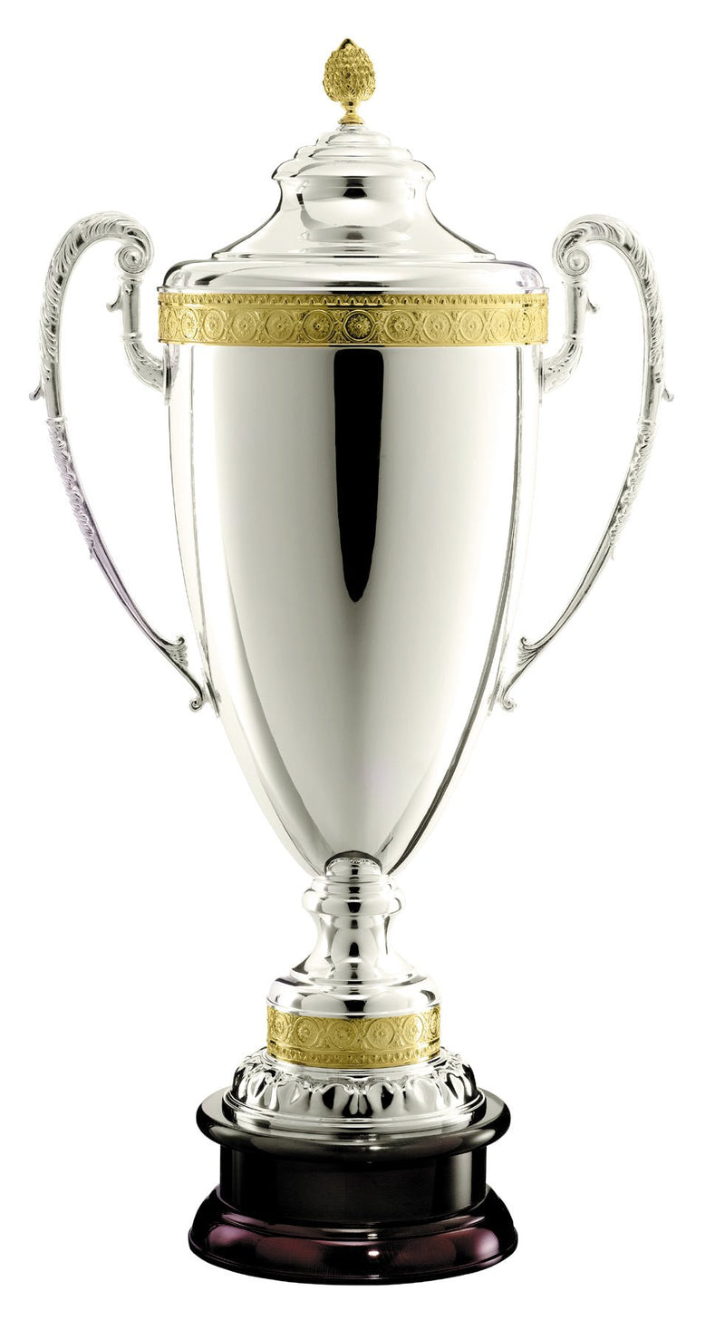 Grand Italian Cup Silver Plated Trophy Cup - AndersonTrophy.com