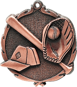 Grand Wreath Series Baseball Medals - AndersonTrophy.com