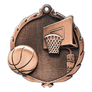 Grand Wreath Series Basketball Medals - AndersonTrophy.com