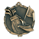 Grand Wreath Series Golf Themed Medals - AndersonTrophy.com
