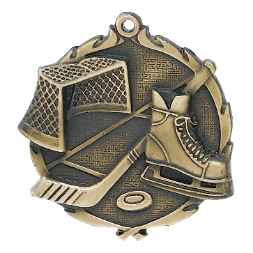 Grand Wreath Series Hockey Themed Medals - AndersonTrophy.com