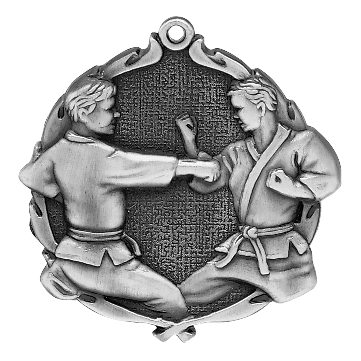 Grand Wreath Series Martial Arts Medals - AndersonTrophy.com
