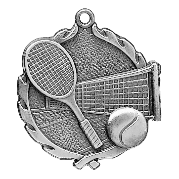 Grand Wreath Series Tennis Themed Medals - AndersonTrophy.com