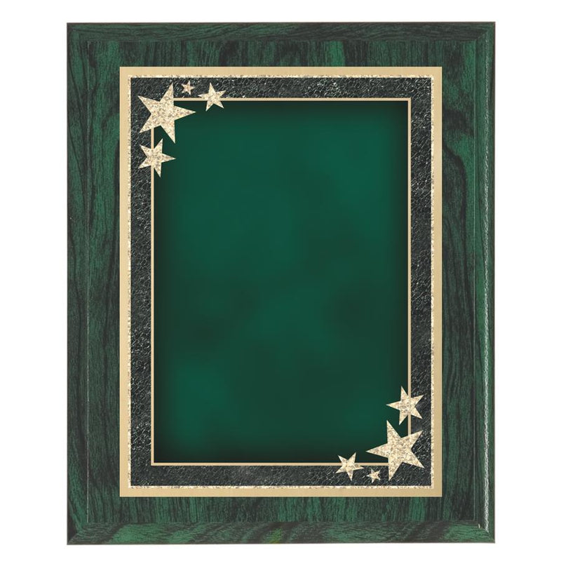Green Starburst Decorative Plaque - AndersonTrophy.com