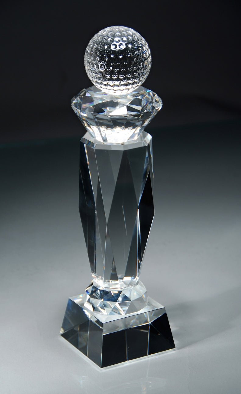 Hartford Golf Ball Tower Crystal Golf Award