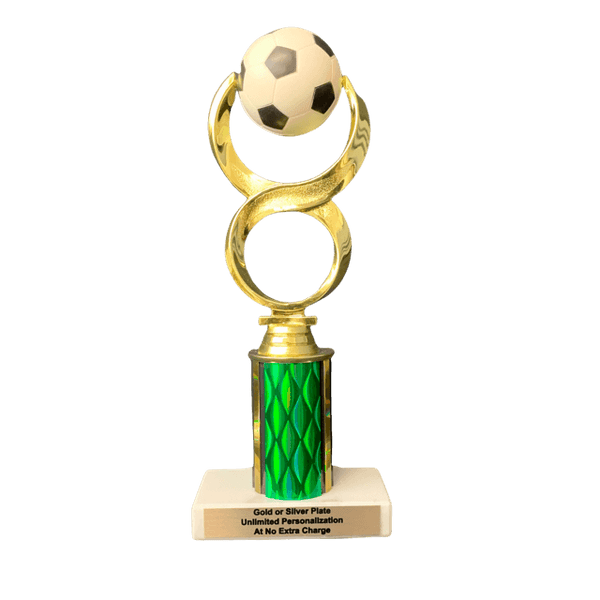Infinity Spinner Soccer Column Trophy - Series 006921 - AndersonTrophy.com