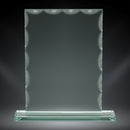 Jade Keystone Glass Award - AndersonTrophy.com