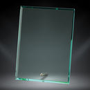 Jade Portrait Stand Glass Award - AndersonTrophy.com