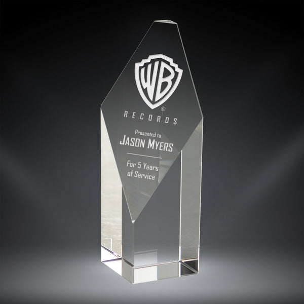 Kryptonite Tower Crystal Award - AndersonTrophy.com