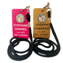 LA City Name Badge - Double Sided with Lanyard - AndersonTrophy.com