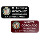 LA City Name Badge - Single Side with Magnet Back - AndersonTrophy.com