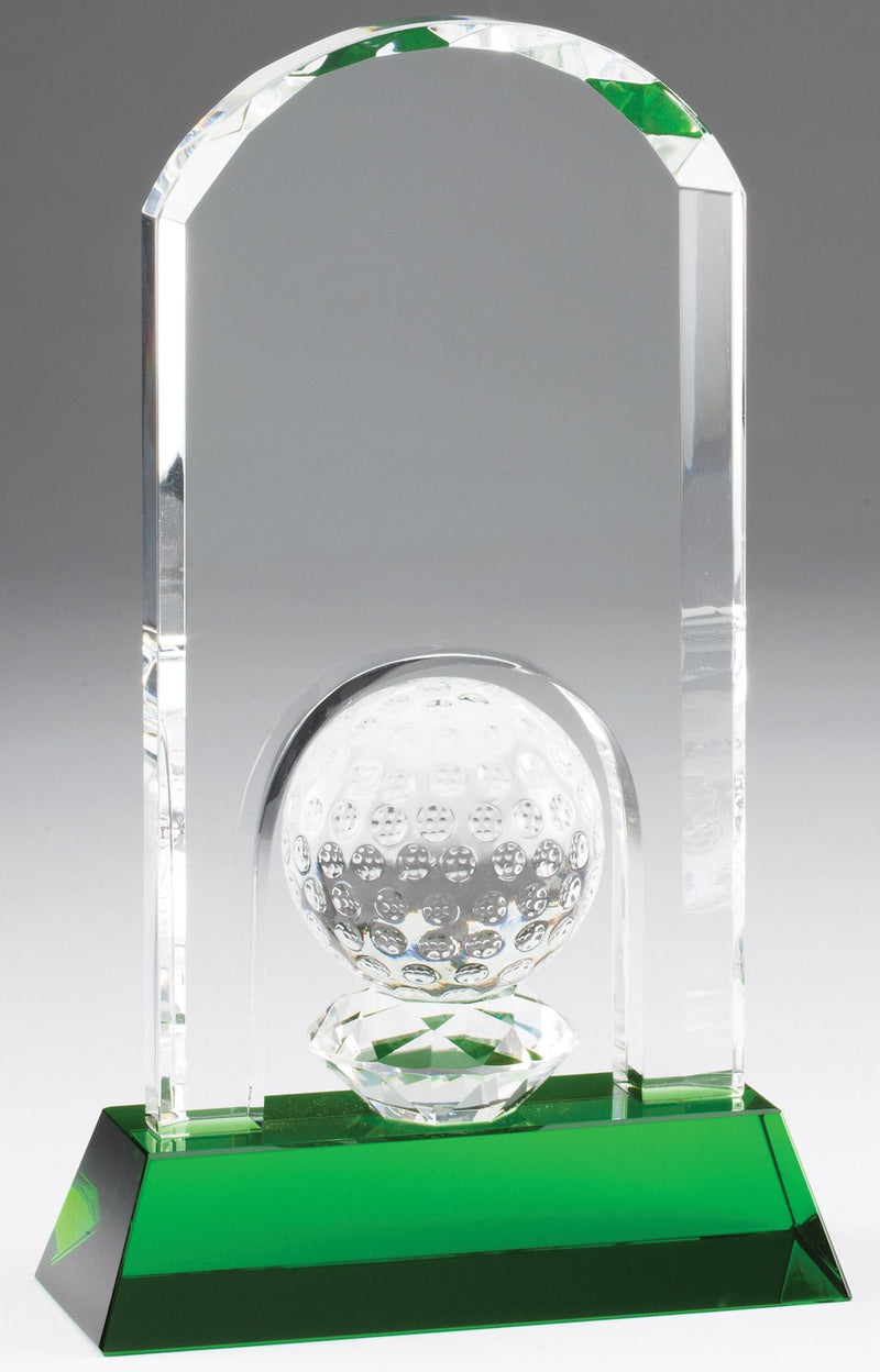 Laguna Design Crystal Golf Award - AndersonTrophy.com
