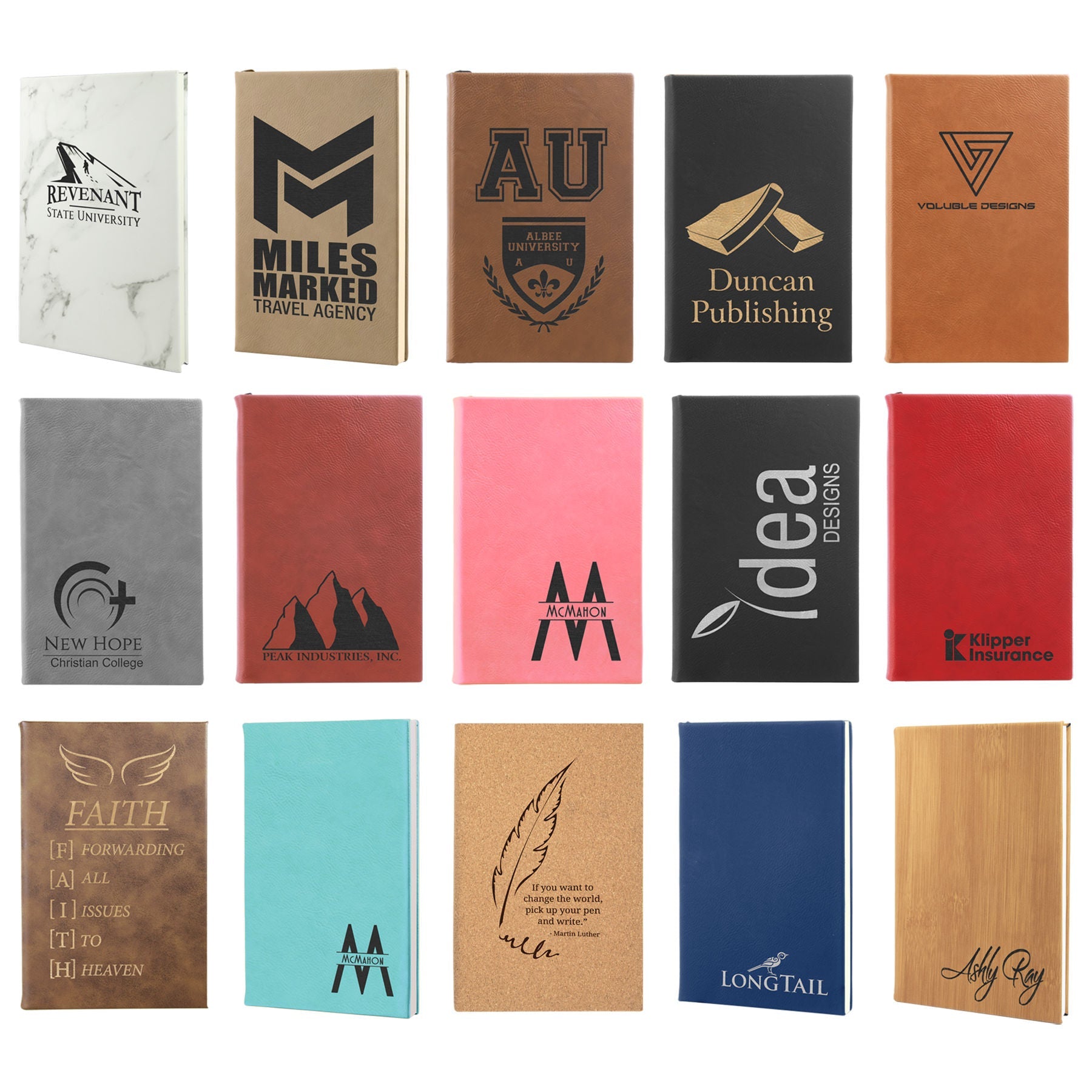 Laserable Leatherette Journal
