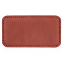 Laserable Leatherette Name Badge - Rectangle - 3.25" x 1.75" - AndersonTrophy.com